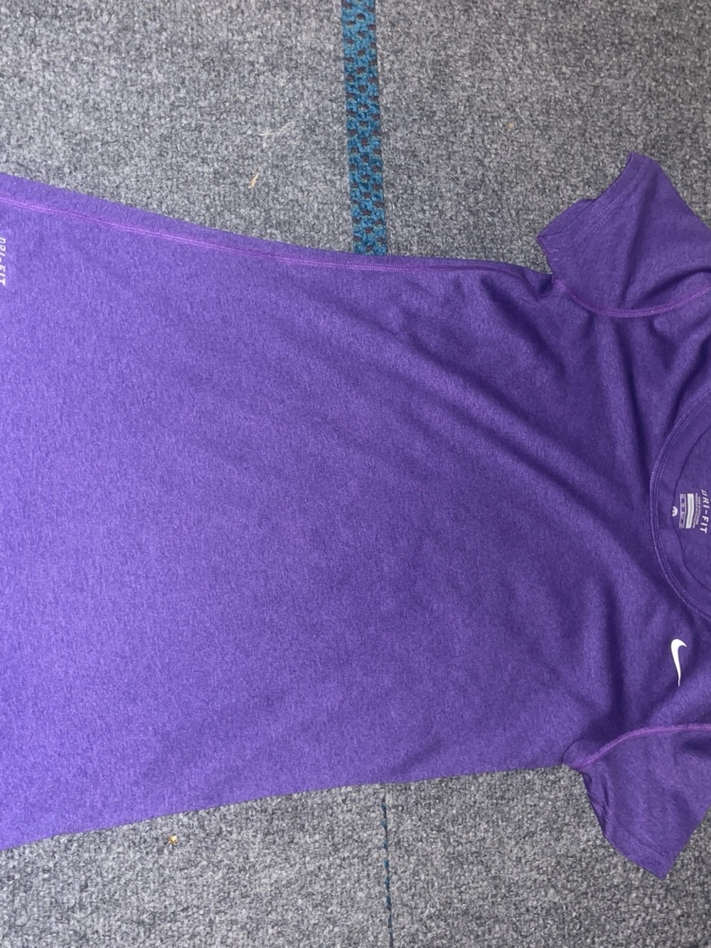 Nike purple dri-fit T-shirt